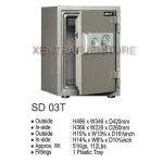 brankas tahan api safeguard sd 03 t