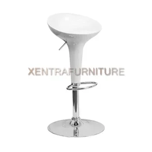 kursi barstool fantoni f 4017 warna putih