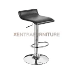 kursi bar fantoni f 4074 kulit oscar warna hitam
