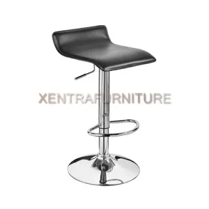 kursi bar fantoni f 4074 kulit oscar warna hitam
