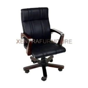 kursi direktur fantoni viaregio, kulit asli genuine leather