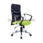 kursi kantor jaring fantoni austin cl kaki chrome