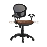 kursi kerja jaring ergonomis Fantoni Hagen