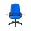 kursi direktur pimpinan fantoni f 380 warna biru hadap depan