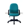 kursi kerja manager fantoni F 330 warna tosca, hadap depan