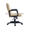 kursi kerja manager fantoni F 650 warna krem hadap samping