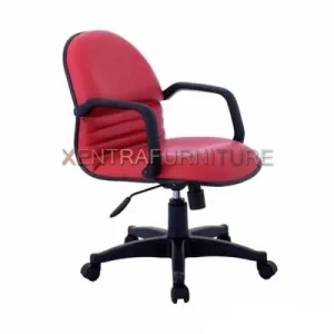 kursi kantor manager fantoni F 920 A warna merah