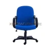 kursi manager fantoni yupiter m warna biru cerah hadap depan