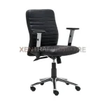 kursi manager ergonomis fantoni roswell cl, kaki chrome