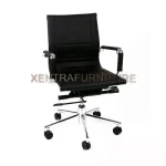 kursi manager minimalis fantoni oslo kulit genuine leather