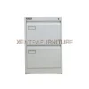 filling cabinet besi metal 2 laci Safeguard SD A2 warna light grey