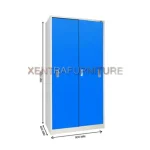 Kozure KF 01 S lemari arsip file dokumen besi pintu geser sliding