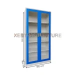 Kozure KF 03 G lemari arsip besi pintu kaca ayun swing