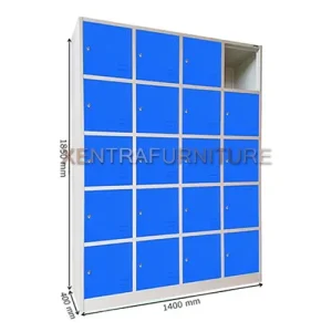 Kozure KL 20 lemari locker besi 20 pintu muat helm full face