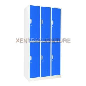 Kozure KL 6W locker besi 6 pintu model lebar