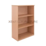 lemari arsip kayu medium 3 lubang tanpa pintu Aditech FL 1281