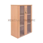 lemari file medium pintu kaca Aditech FL 1283