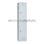 Safeguard SL B2 locker besi metal 2 pintu dengan gantungan baju