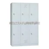 Safeguard SL B6W locker besi metal 6 pintu dengan gantungan baju
