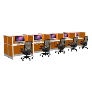 Meja Partisi 10 Orang Safeguard H 10