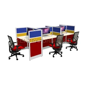 Meja Partisi Kantor 5 Orang Safeguard H 5