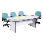 meja rapat oval Glory GD 2412 uk: 240x120 cm