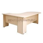 meja direksi modern model L Aditech M 2012 P, ukuran 200x120x75cm