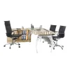 Aditech FR 01 meja direksi modern dengan credenza