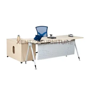meja direksi minimalis Aditech FR 06 dengan credenza