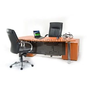 Aditech NFD 63 meja direktur modern minimalis bentuk L