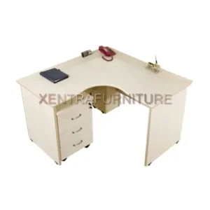 meja kantor modern Aditech SM 1212 P bentuk L