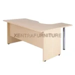 Aditech M 1412 P meja manager bentuk L model minimalis