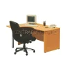 Aditech M 1612 P meja manager bentuk L model minimalis warna beech