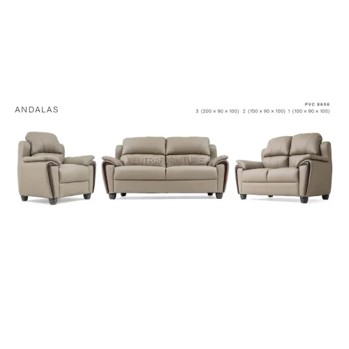 Sofa modern Morres Andalas, dudukan 321